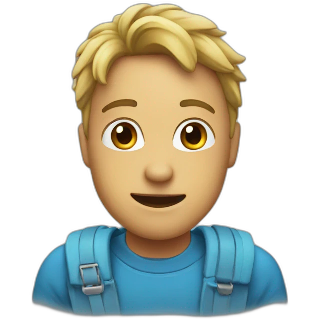 vlue Heart emoji
