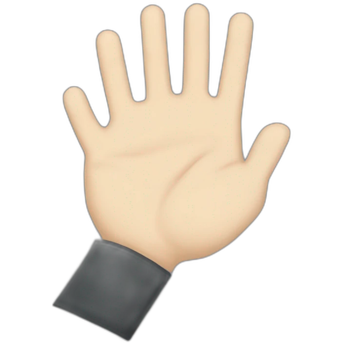 gojo satoru hand sign emoji