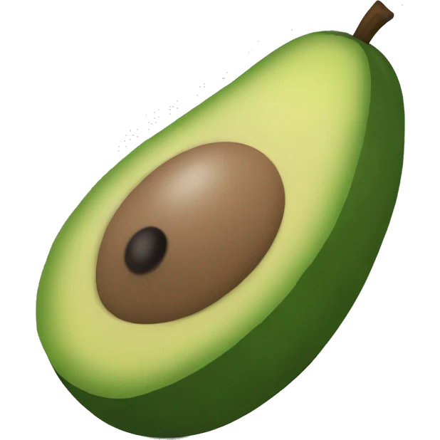 Aguacate, labios, ojos,  emoji