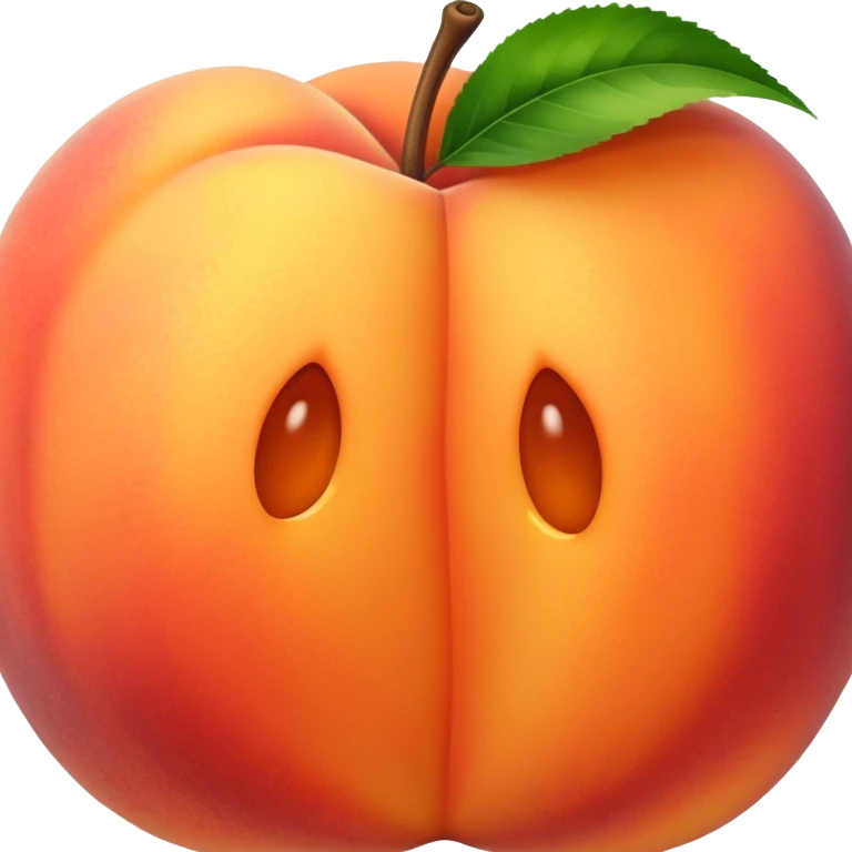 Peach  emoji