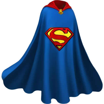 superman headless cape emoji