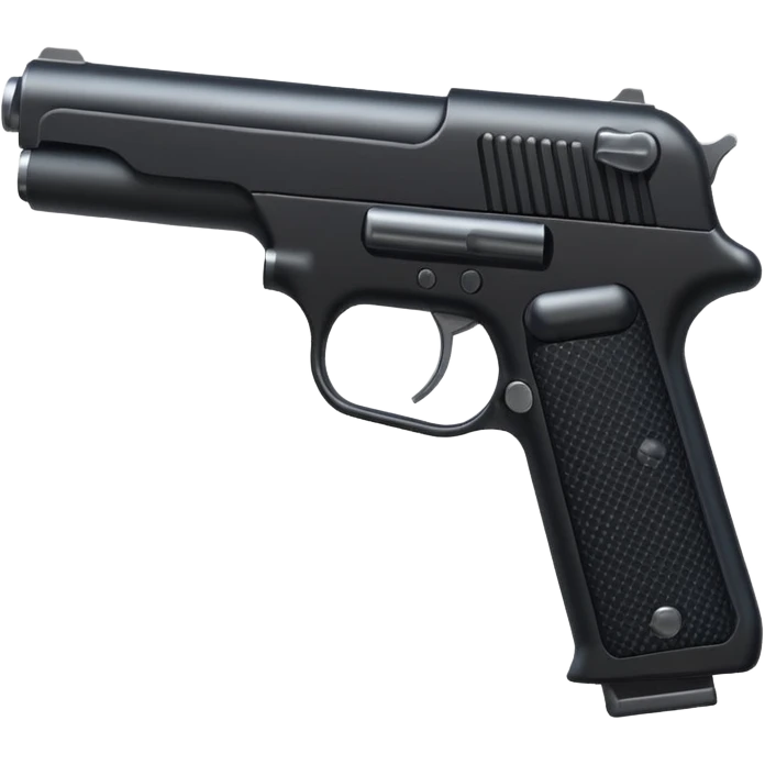 pistol with silencer emoji