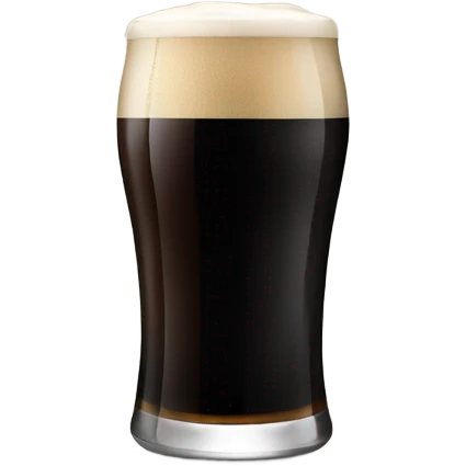 Pint of Guinness emoji