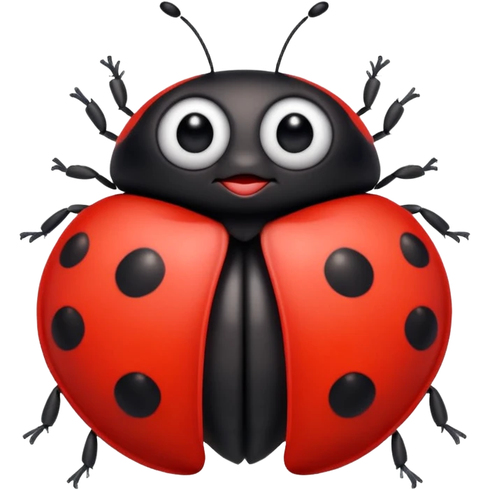 cute ladybug  emoji