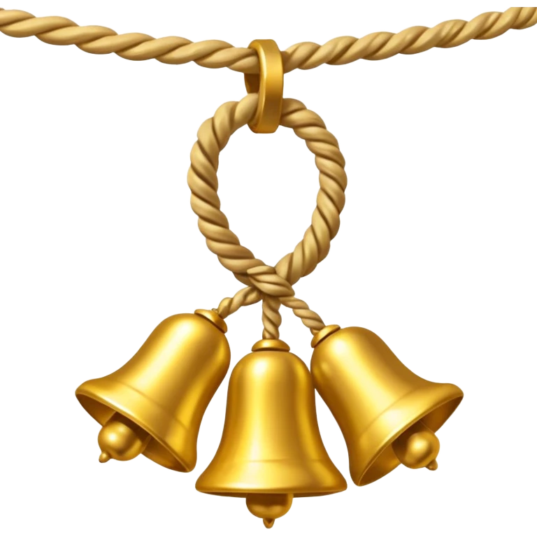 Ghungroo( many little bells in a rope twiste) emoji