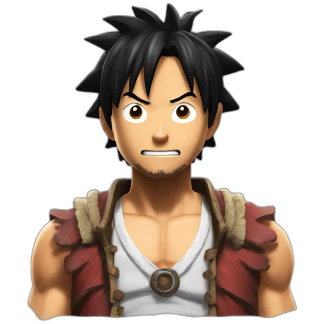 Luffy gears 5 emoji