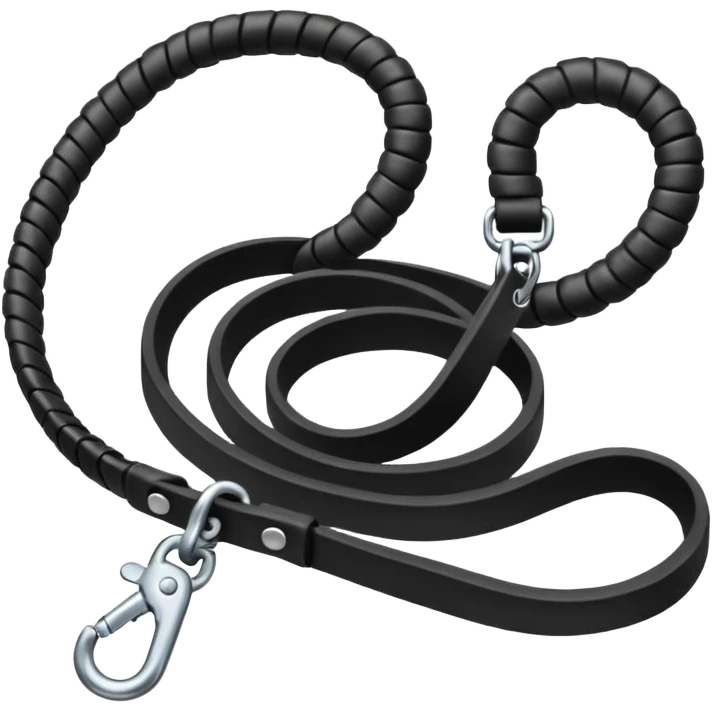 Black Leash emoji