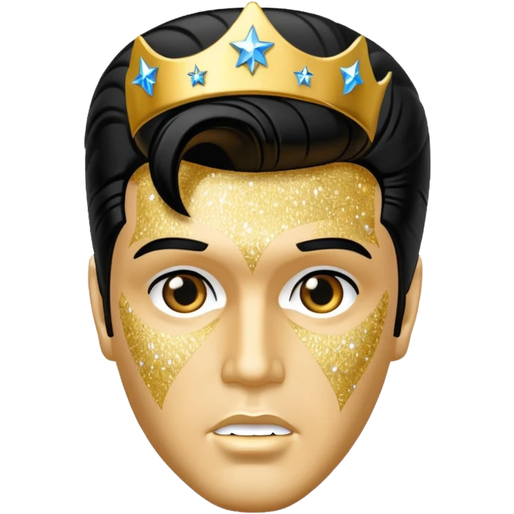 TCB Elvis Presley logo emoji