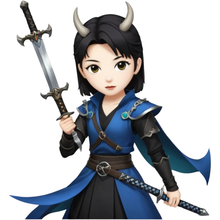 Rumi from animetion Korean kpop demon hunter   emoji
