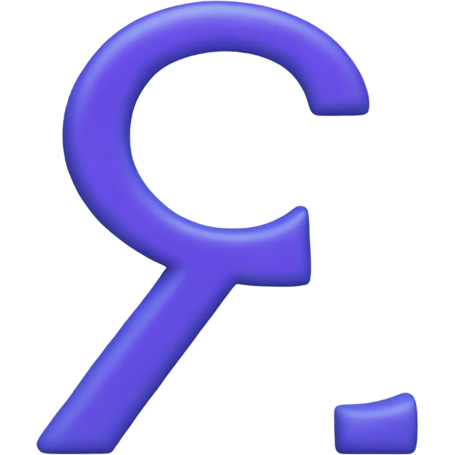 lower case greek letter in 3D emoji