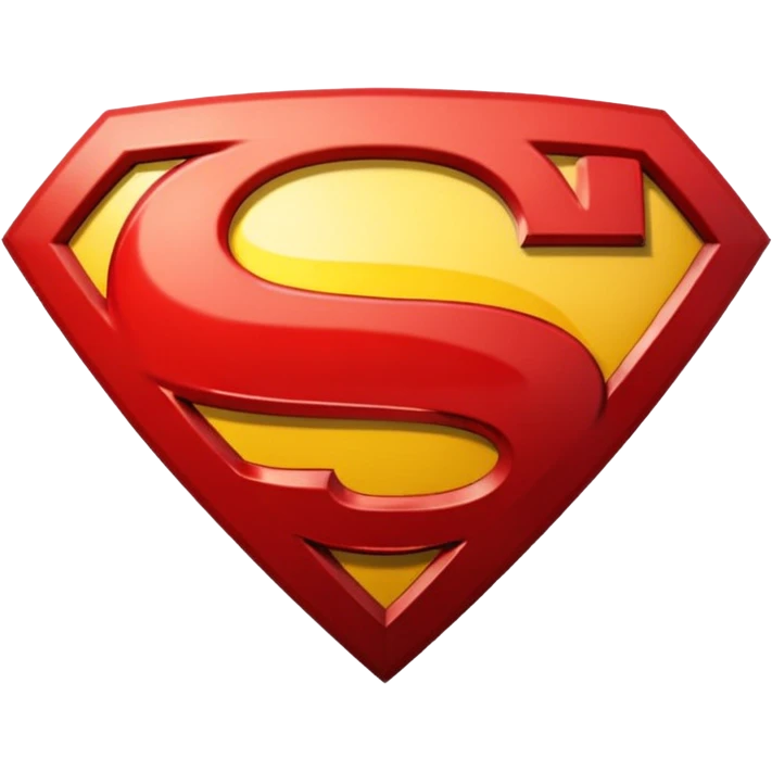 Logo of superman emoji
