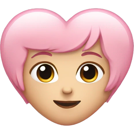 Babypink heart emoji