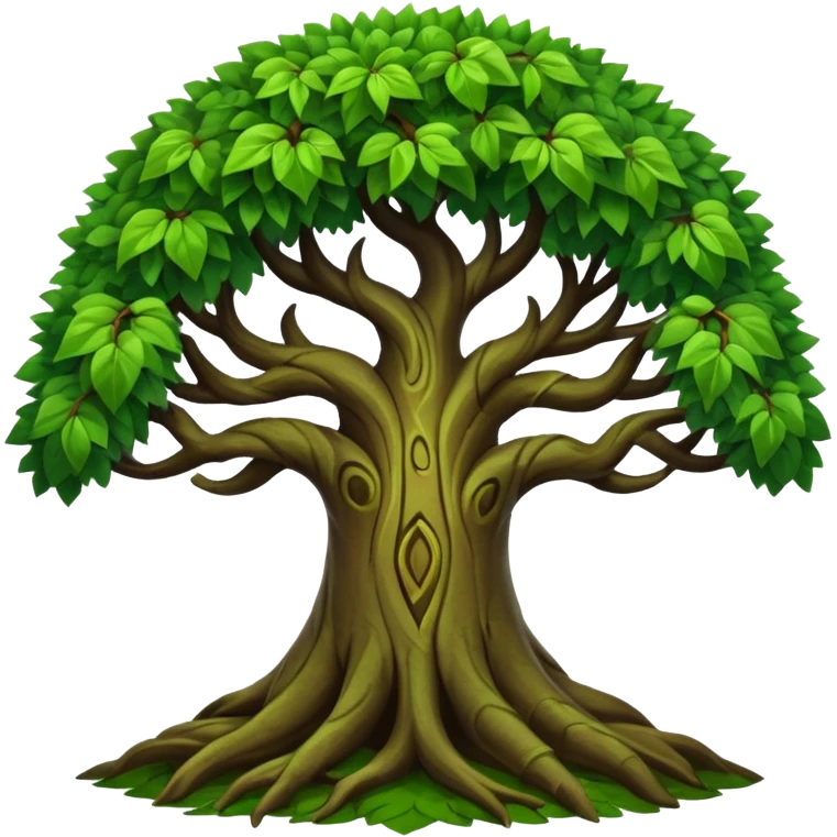 Yggdrasil, The World Tree from Norse Mythology emoji