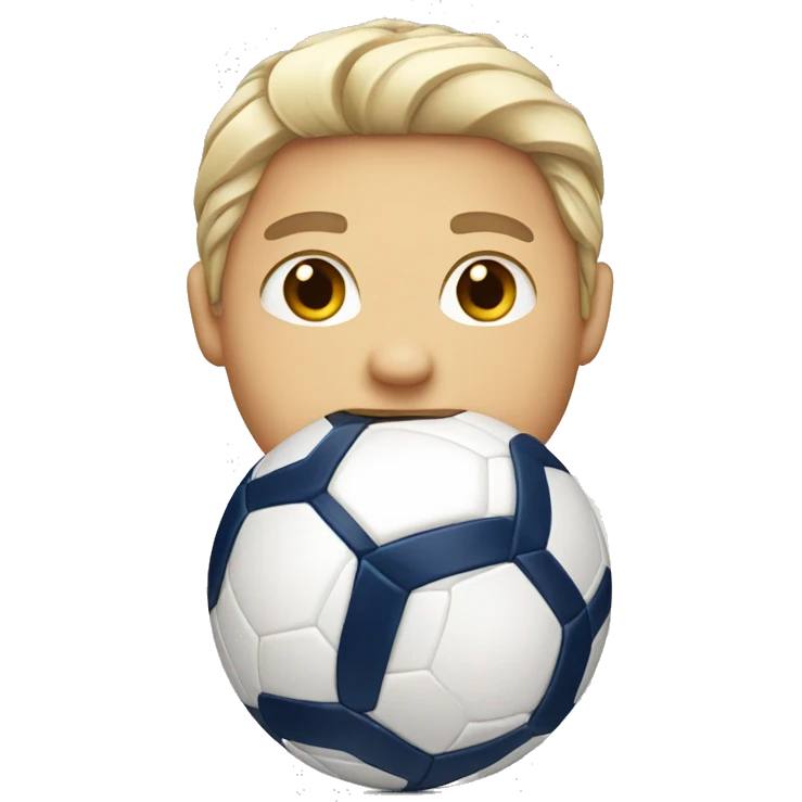 USA white soccer emoji