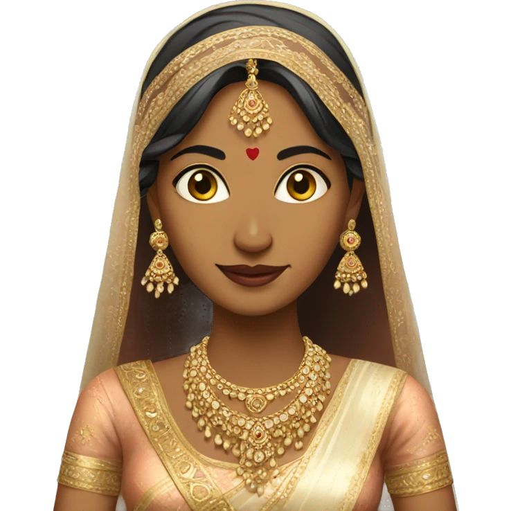 Indian bride emoji