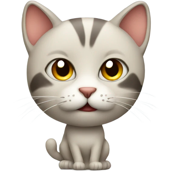 cat doing math emoji