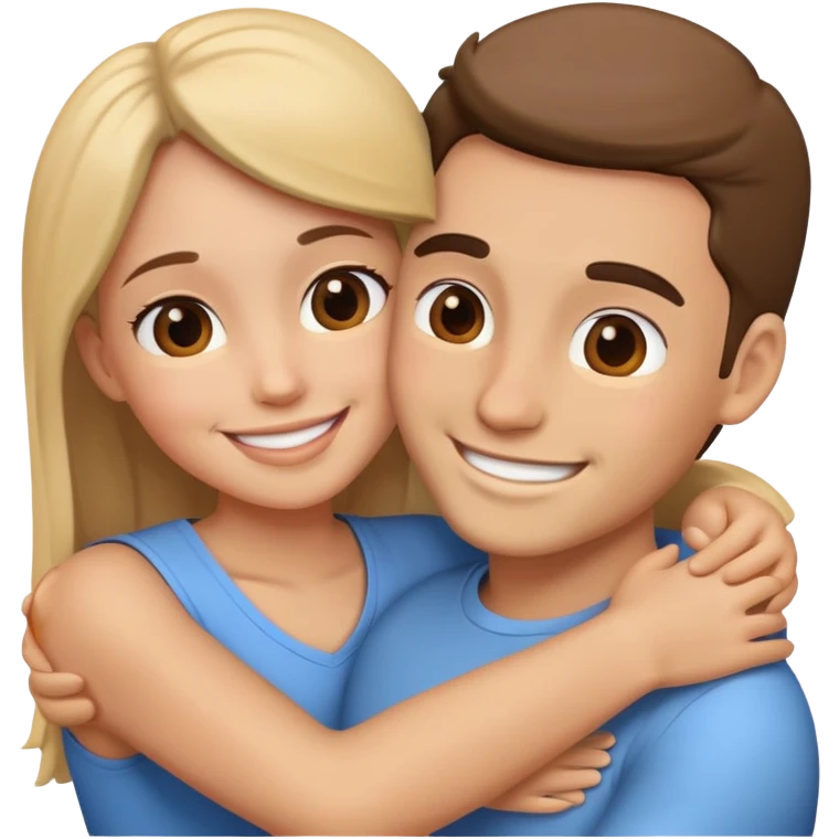 Berpelukan emoji