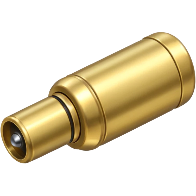 a single bullet sligly ratated to the right side emoji