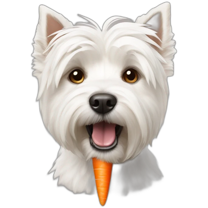 West-Highland-White-Terrier-carrot emoji
