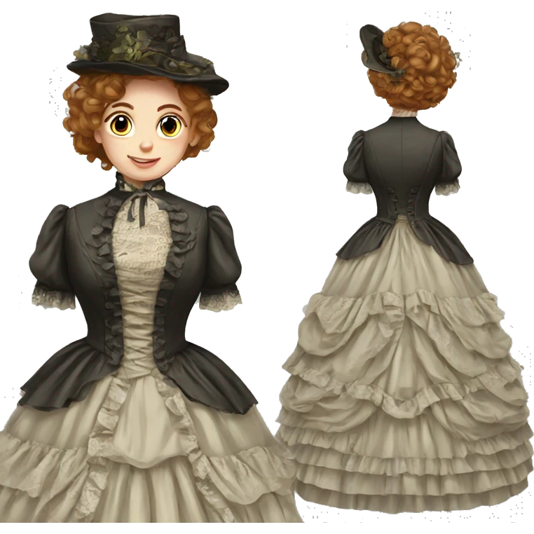 Victorian Dress emoji