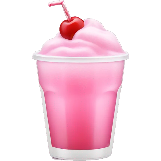 Pink Italian soda  emoji