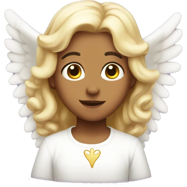 cute angel emoji