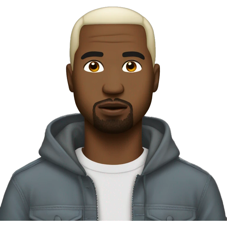 Create an emoji based on Kanye west invuktu emoji