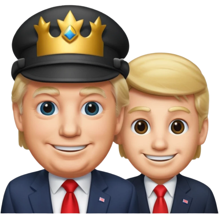 mario and trump emoji