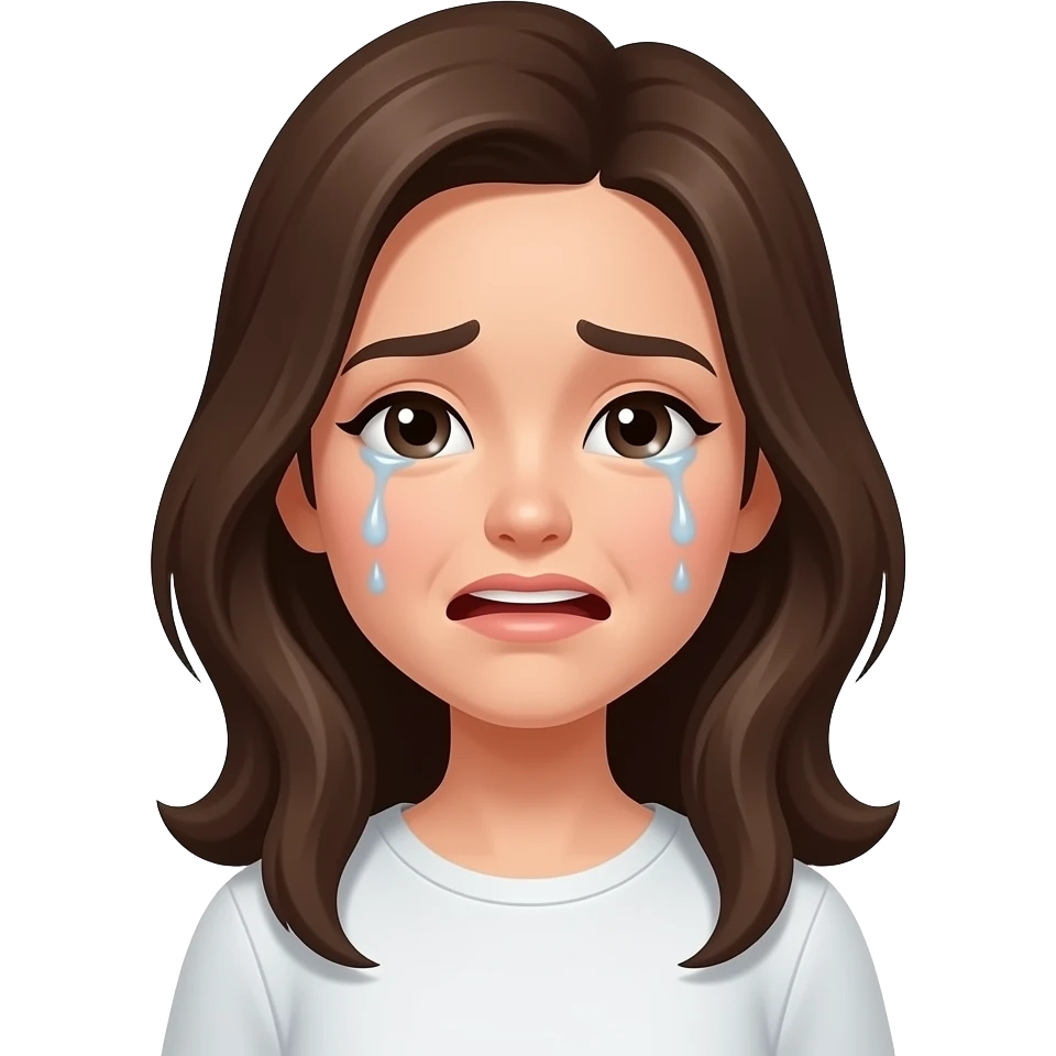 woman crying emoji