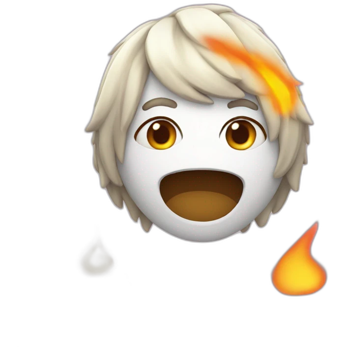 Cœur flamme emoji