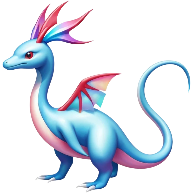 Dragonair-Latios-Milotic-Fakémon-hybrid-creature (full body)  emoji