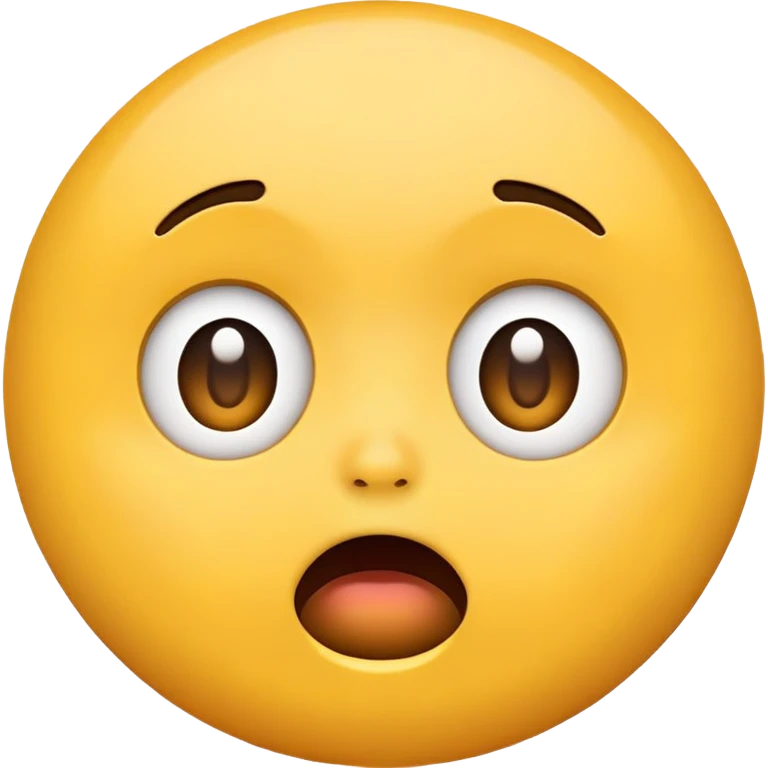 surprised face emoji classic style emoji