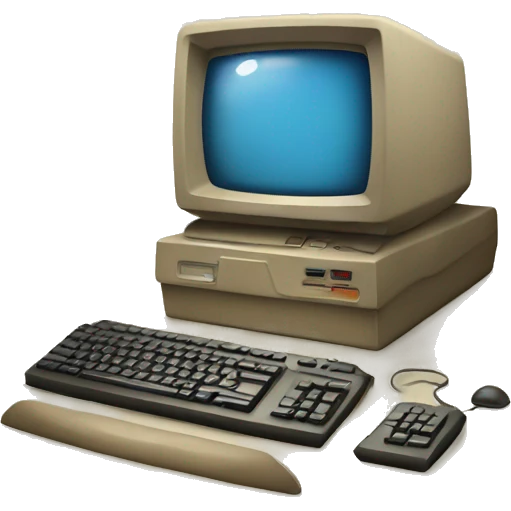 vintage PC emoji