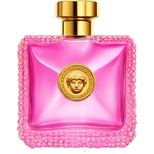 Perfume Versace “Bright Cristal” pink emoji