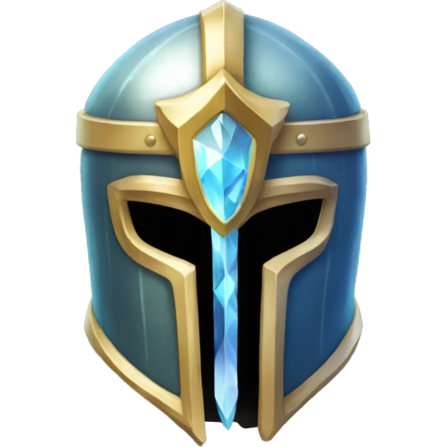 crystal paladin helmet emoji