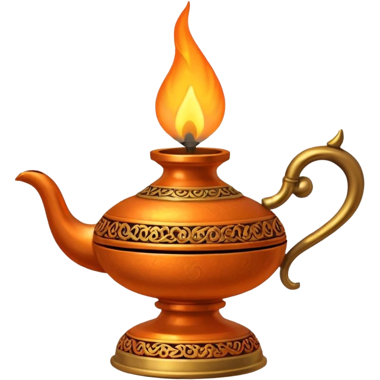 oil lamp diya. emoji