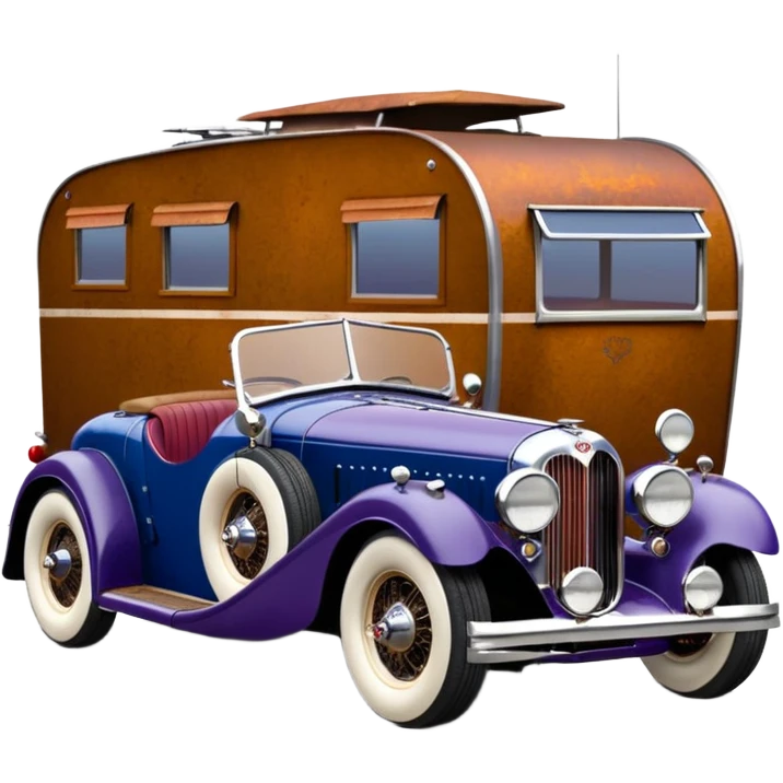 very fast 1932 jaguar roadster rustic rusty lowered low rider antique rat hot rodded blueberry and cherry pearl mod caravan emoji