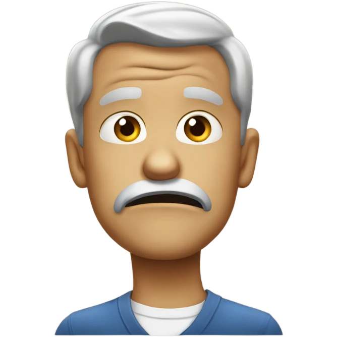 Disgusted Emoji ￼ emoji