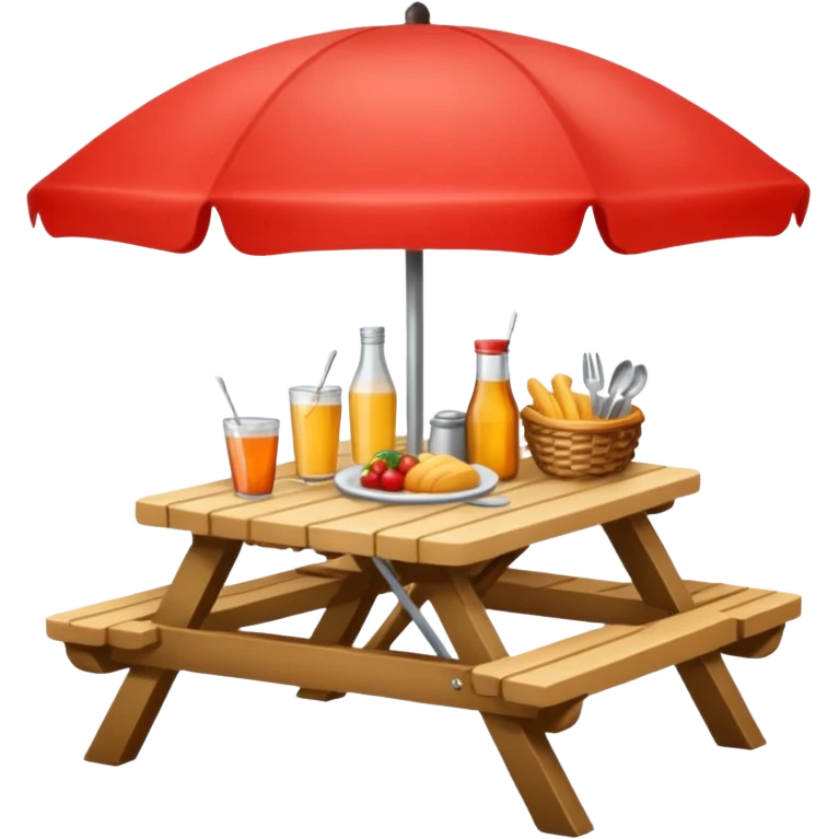 Picnic Table Items emoji