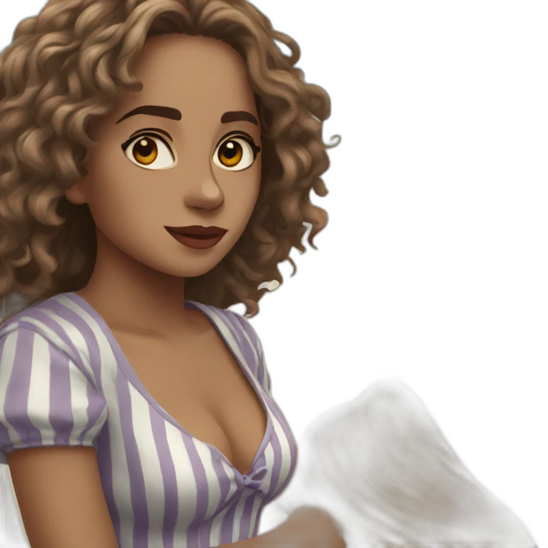 Hermione granger at the beach emoji