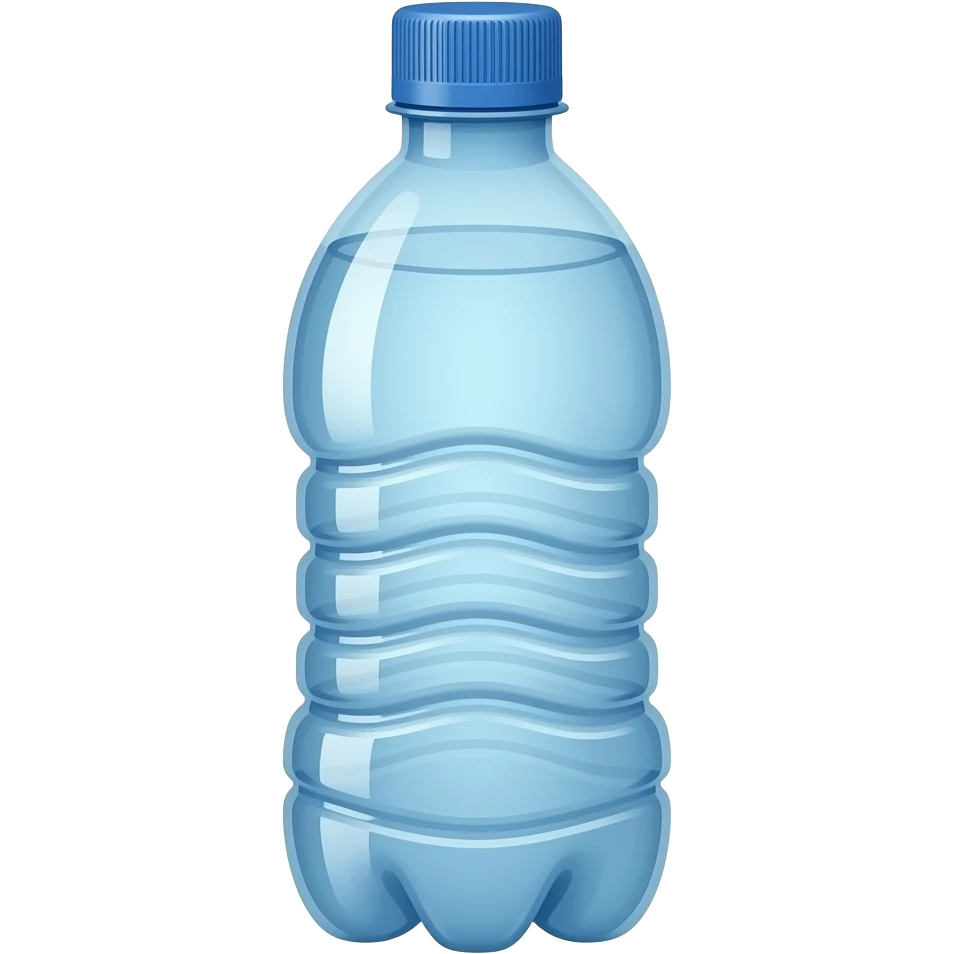 Bottle of water emoji