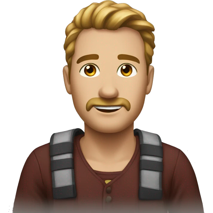 Бордовое сердце emoji