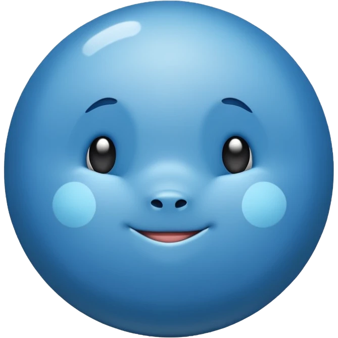 round blue tick emoji