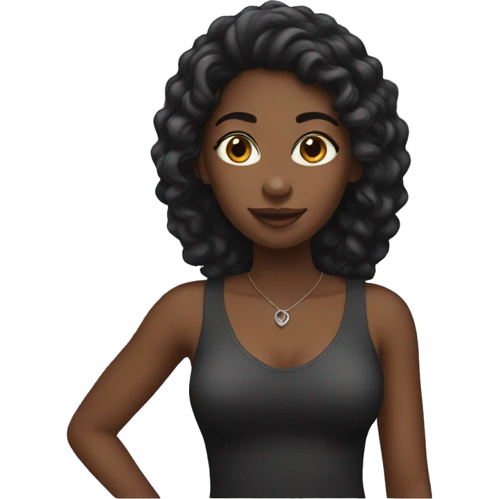 black girl emoji