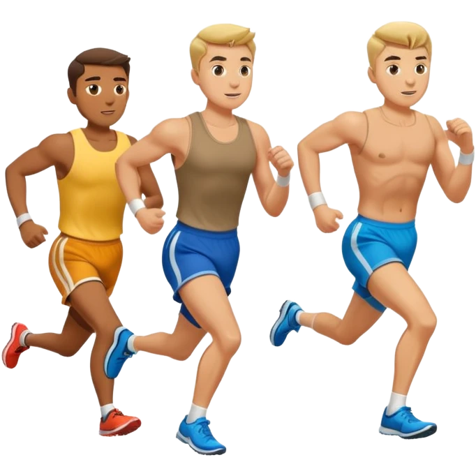 Men running with moneybag emoji
