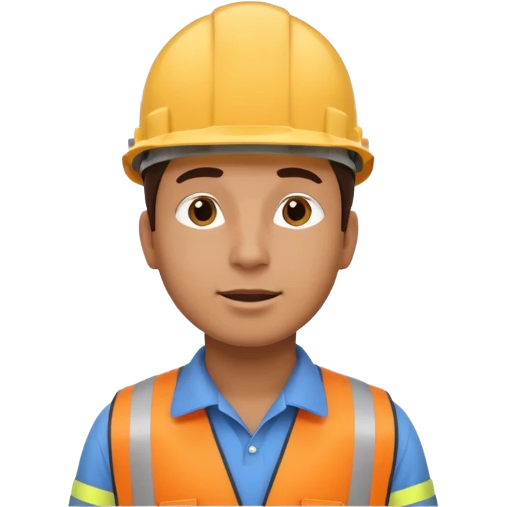 engineer looking up to the sky emoji