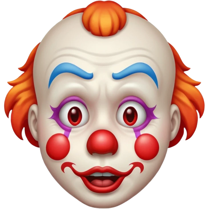 Sad clown emoji emoji