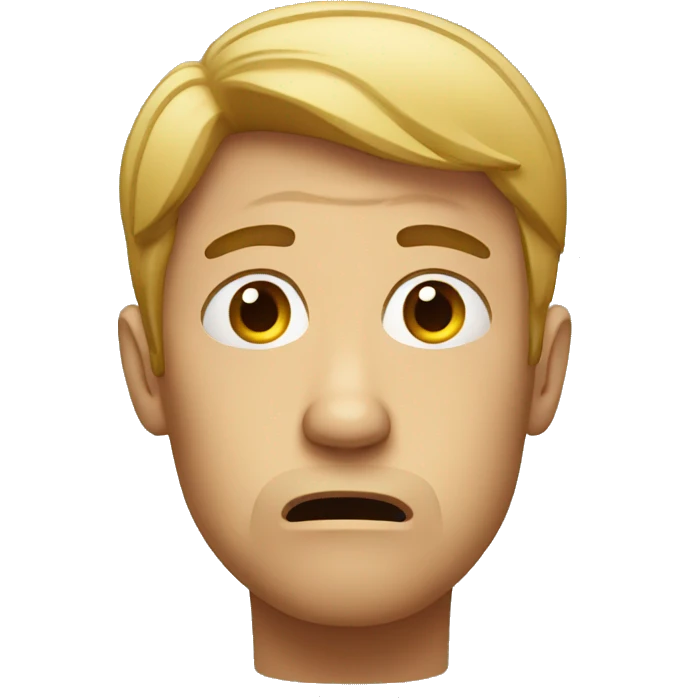 worried emoji