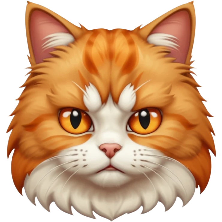 angry Scottish cat emoji