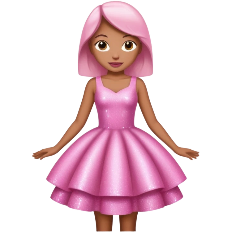 glitter pink sexy emoji